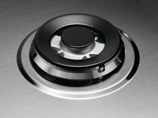 Aeg HGB64301UM 949 640 729 plaque de cuisson à gaz cm. 60 - grille en fonte inox – Image 4