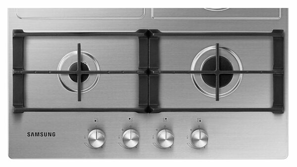 Table de cuisson à gaz Samsung NA64H3030AS cm. 60 - grille en fonte inox – Image 5