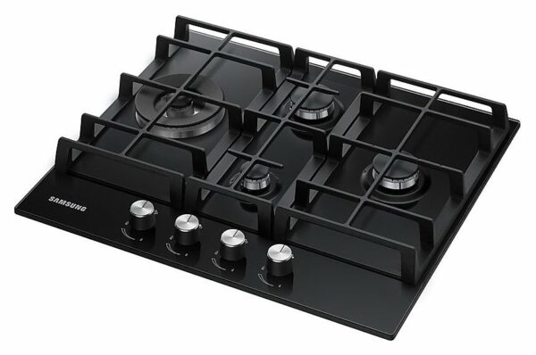 Table de cuisson à gaz Samsung NA64H3030BK cm. 60 - verre noir – Image 2