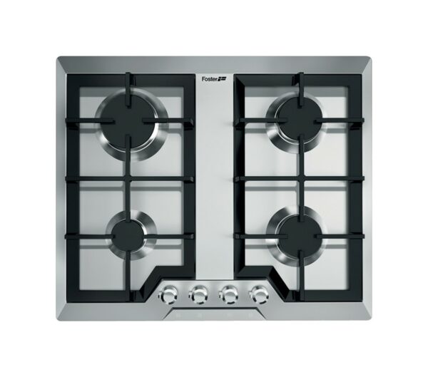 Foster 7068 042 Table de cuisson à gaz Elettra 59 cm - acier brossé
