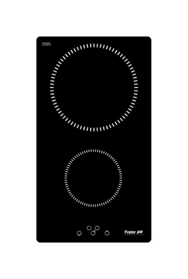 Foster 7322 300 S1000 Induction Plaque à induction 30 cm - encastré q4 / bord filotop - cristal noir