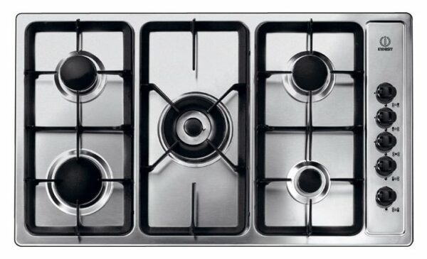 Indesit PIM 950 AST (GH) EX Plaque chauffante cm. 90 - grille en fonte inox