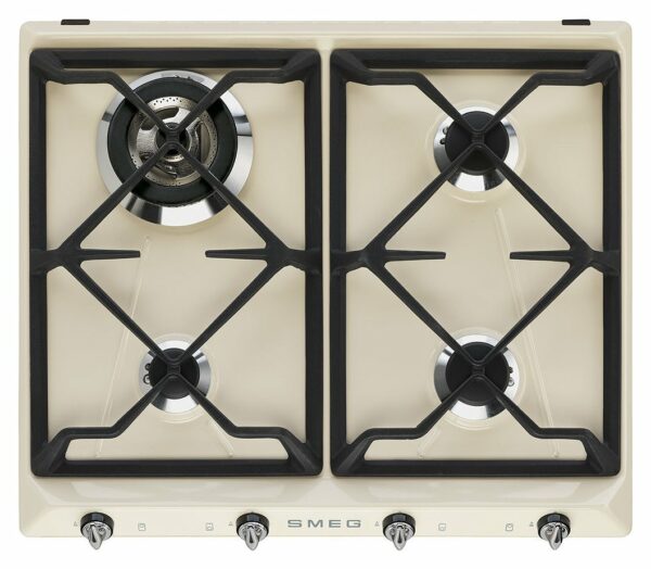 Smeg Design SR964PGH Plaque chauffante Victoria cm. 60 - panna