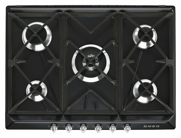 Smeg Design SR975NGH Plaque chauffante Victoria cm. 70 - noir