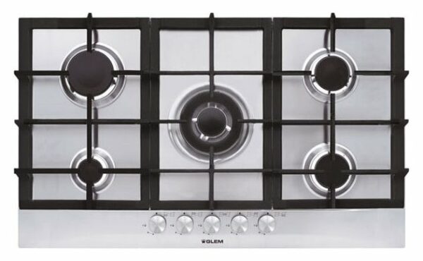 Plaque chauffante Glem GT955HIX cm. 90 - inox