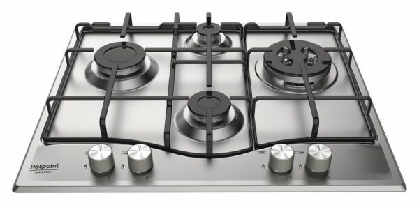 Hotpoint Ariston PCN 642 IX/HA Table de cuisson encastrable à gaz 60 cm - acier inoxydable