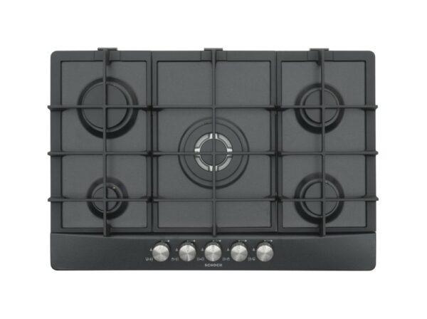 Schock PRIMUS PC75 AVG table de cuisson à gaz 75 cm - anthracite