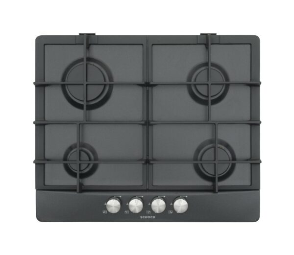 Schock PRIMUS PC60 AVG Table de cuisson à gaz 60 cm - anthracite