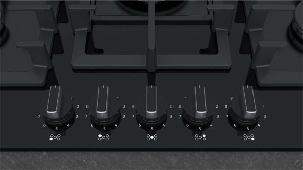 Table de cuisson à gaz Neff T27CS59S0 cm. 75 - verre noir – Image 6