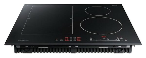 Plaque de cuisson à induction Samsung NZ64K7757BK cm. 60 - verre céramique noir – Image 2