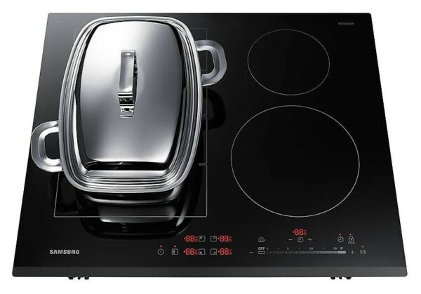 Plaque de cuisson à induction Samsung NZ64K7757BK cm. 60 - verre céramique noir – Image 5