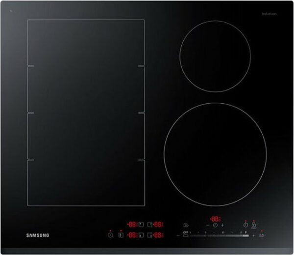 Plaque de cuisson à induction Samsung NZ64K7757BK cm. 60 - verre céramique noir