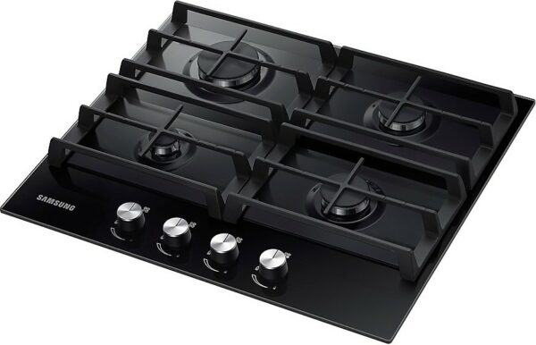 Table de cuisson à gaz Samsung NA64H3010AK/T1 cm. 60 - verre noir – Image 2