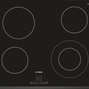 Bosch PKF631B17E Série 4 Cuisinière électrique 60 cm - vitrocéramique noire