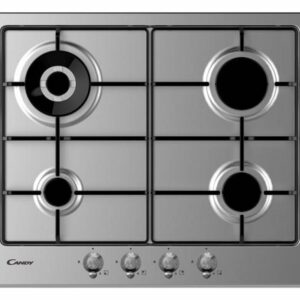 Candy CHW6BR4WTX Plaque de cuisson classique cm. 60 - inox