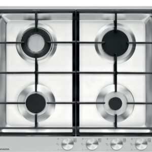 Cuisinière à gaz Barazza 1PBF74 B_Free - 70 cm - acier inoxydable- Nouveau- Nouveau