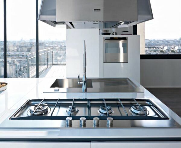 Franke FHNE 1204 3G TC XS C Table de cuisson à gaz Neptune cm. 110 – acier inoxydable satiné- Nouveau- Nouveau
