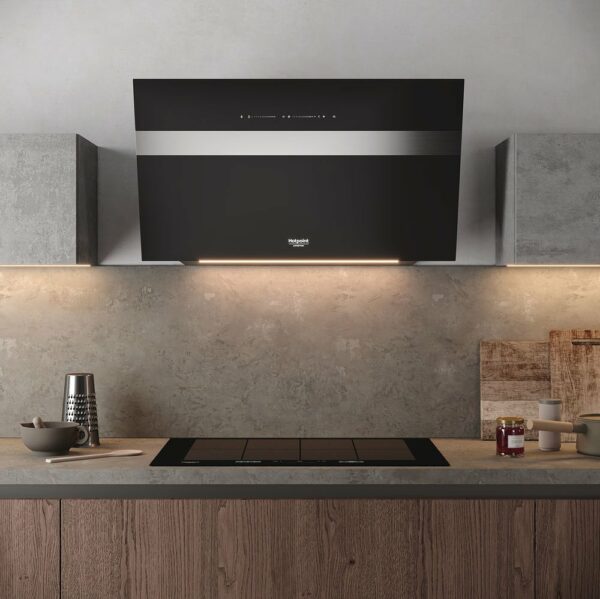 Hotpoint Ariston ACPH 778 C/NE table de cuisson à induction 77 cm - vitrocéramique noire