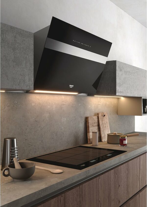 Hotpoint Ariston ACPH 778 C/NE table de cuisson à induction 77 cm - vitrocéramique noire