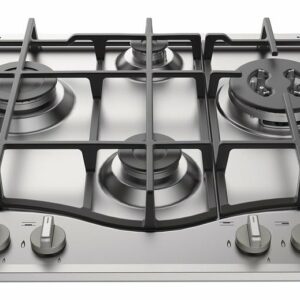 Hotpoint Ariston PCN 641 T/IX/HAR Table de cuisson à gaz encastrable 59 cm - acier inoxydable