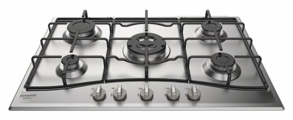 Hotpoint Ariston PCN 752 T/IX/HAR Table de cuisson à gaz encastrable 75 cm - acier inoxydable