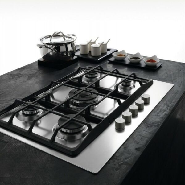 Table de cuisson à gaz Franke FHNE 755 4G TC XS C Neptune 750 cm. 75 – acier inoxydable satiné- Nouveau- Nouveau