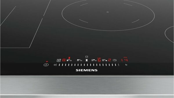 Table de cuisson à induction Siemens ED875FSB5E - Neuf: PowerBoost réduit les temps de cuisson jusqu'à 50% - Unique sur Google