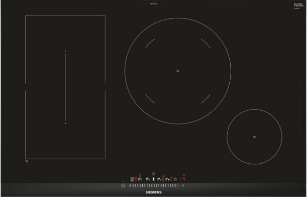 Table de cuisson à induction Siemens ED875FSB5E - Neuf: PowerBoost réduit les temps de cuisson jusqu'à 50% - Unique sur Google