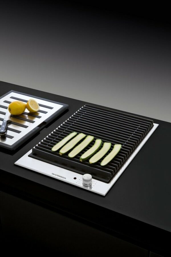 Table de cuisson Barazza 1PBFBQ B_Free - 36 cm - acier inoxydable - grill- Nouveau- Nouveau
