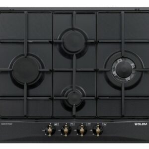Table de cuisson GLEM GT645AN - Brûleur à triple couronne - Arrêt automatique - Neuf
