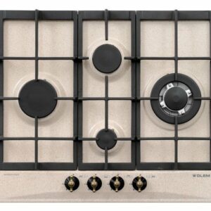 Table de cuisson GLEM GT645HSA - Brûleur à triple couronne - Arrêt automatique - Neuf