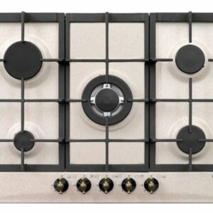 Table de cuisson GLEM GT755HSA - Brûleur à triple couronne - Arrêt automatique - Neuf