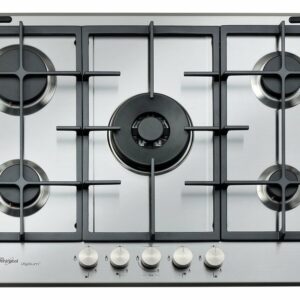 Whirlpool GMF 7522/IXL Cuisinière à gaz Fusion cm. 73 - 5 brûleurs - acier inoxydable